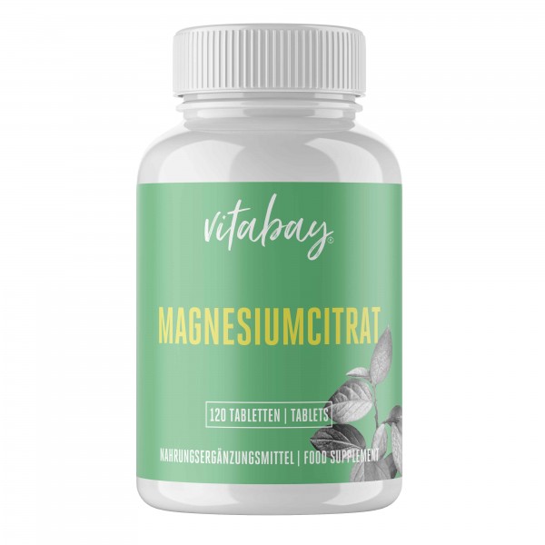 Vitabay Magnesiumcitrat 200mg | hochdosiert