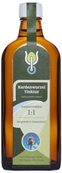 Kardenwurzel-Volltinktur, Ansatz 1:1, 200 ml
