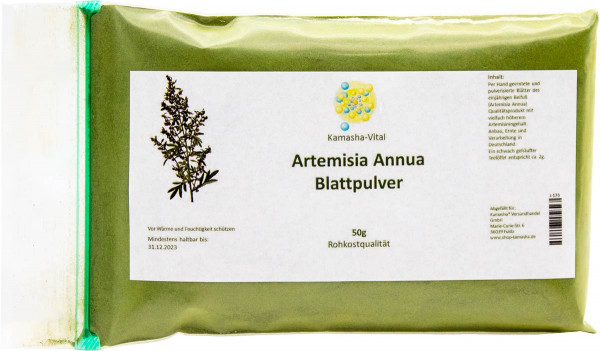 Artemisia annua Blattpulver | 50g Arzneirohstoff aus einj. Beifuß