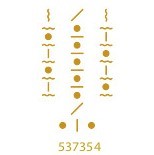 10 Stück+2 GRATIS- Tattoo-Set Schutzformel Coronavirus