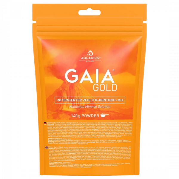 Zeolith-Bentonit-Mix GAIAgold Pulver