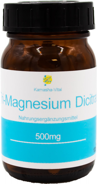 Tri-Magnesium Dicitrat | 120 Kapseln á 500 mg