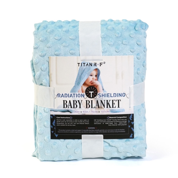 Mission Darkness™ EMF-Schutz Babydecke | Blau