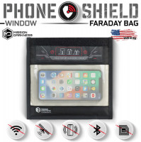 Mission Darkness™ EMF-Schutz Handytasche mit Fenster | 21,6 x 12,7 cm Mission Darkness™ EMF-Schutz Handytasche mit Fenster | 21,6 x 12,7 cm
