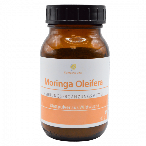 Moringa Oleifera Blattpulver, 100 g