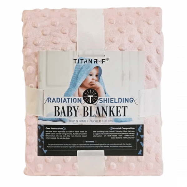 Babydecke rosa EMF-Schutz