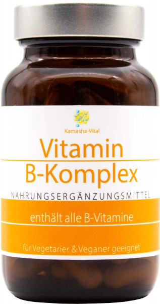 Vitamin B-Komplex | 60 Kapseln á 500 mg