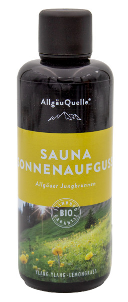 AllgäuQuelle® Sauna Sonnenaufguss | Allgäuer Jungbrunnen | 100ml