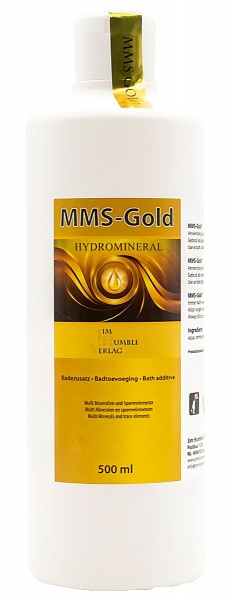 MMS-Gold Lebensmineralien | Badezusatz | versch. Größen