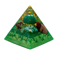 Yamsaro Organ-Pyramide | Männl. Fortpflanzungsorgane | Lingam, Feuerachat, Türkis, Gold Yamsaro Organ-Pyramide | Männl. Fortpflanzungsorgane | Lingam, Feuerachat, Türkis, Gold