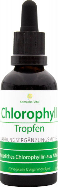 Natürliches Chlorophyll aus Alfalfa | 50ml | 1350 Tropfen