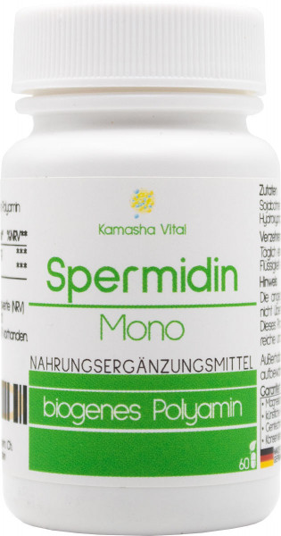 Spermidin Mono | 1mg | 30 Kapseln