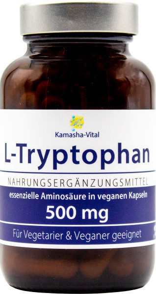 L-Tryptophan | vegan | 60 Kapseln á 500 mg