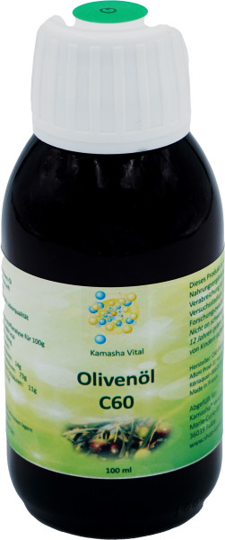 C60 Fulleren in Olivenöl, versch. Größen