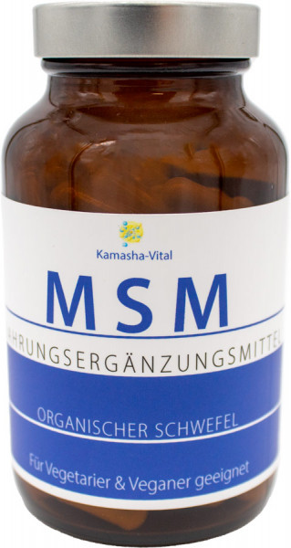 MSM | Methylsulfonylmethan | vegan | 120 Kapseln á 500 mg