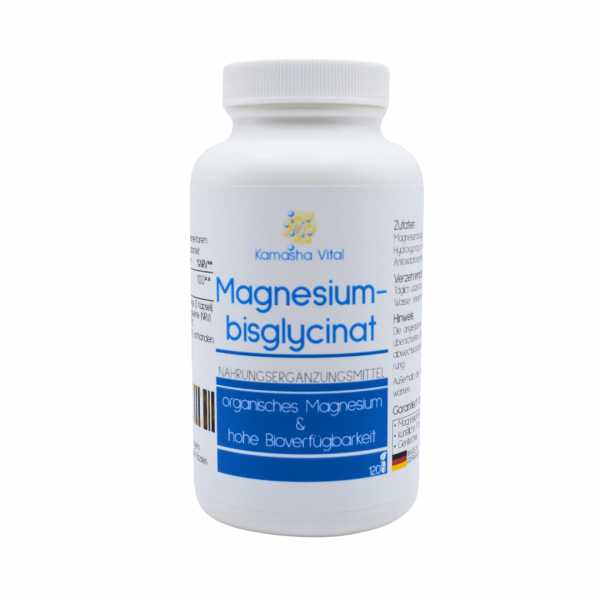 Magnesiumbisglycinat | 375 mg | 120 Kapseln