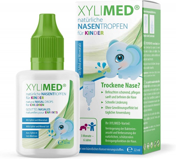 XYLIMED® KIDS Nasentropfen für Kinder, 22ml