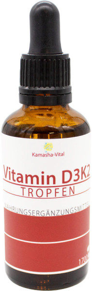 Vitamin D3K2 Öl | 50 ml