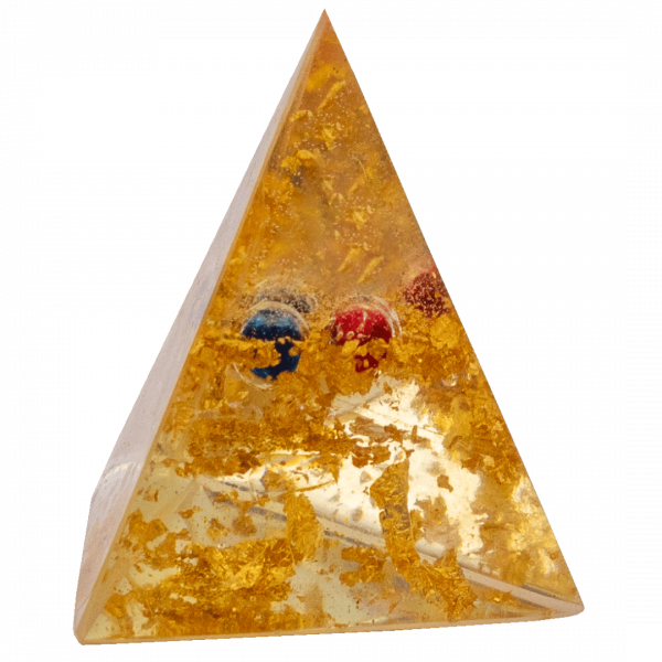 Lemuria Pyramide, 3-seitig 3 Sonnen
