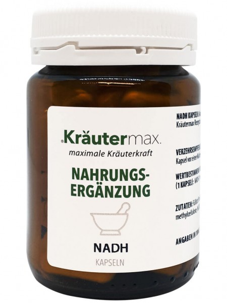 Kräutermax NADH Coenzym 1 | 60 Kapseln á 20mg
