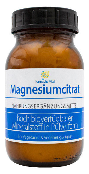 Magnesiumcitrat Pulver | hochrein | 200g