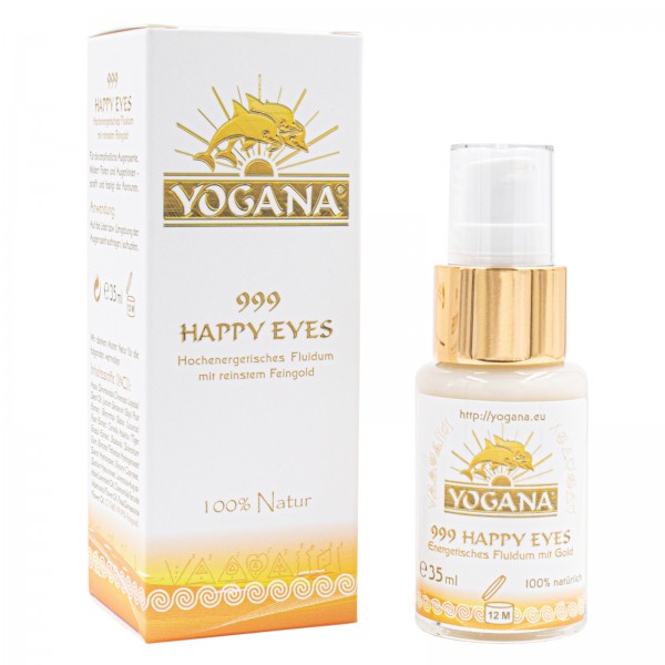 YOGANA® 999 Happy Eyes Hochenergie-Fluid mit Feingold, 35ml