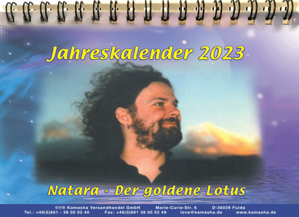 Jahreskalender 2023 | Natara - Der goldene Lotus