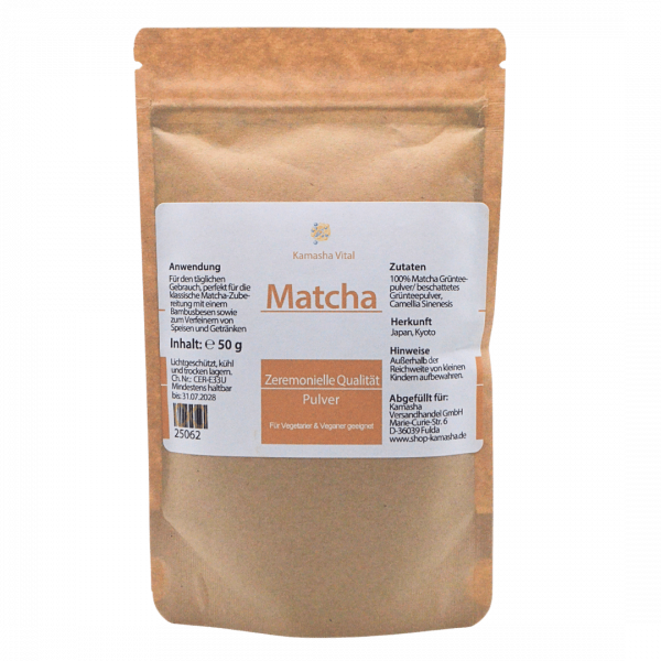Matcha Pulver, zeremoniell