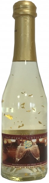 Kamasha Sekt - Goldiges Schlückchen, 0,2 L