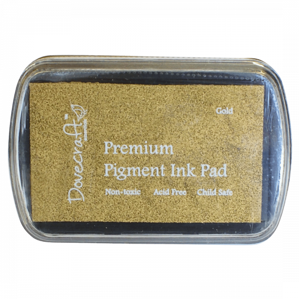 Stempelkissen Gold