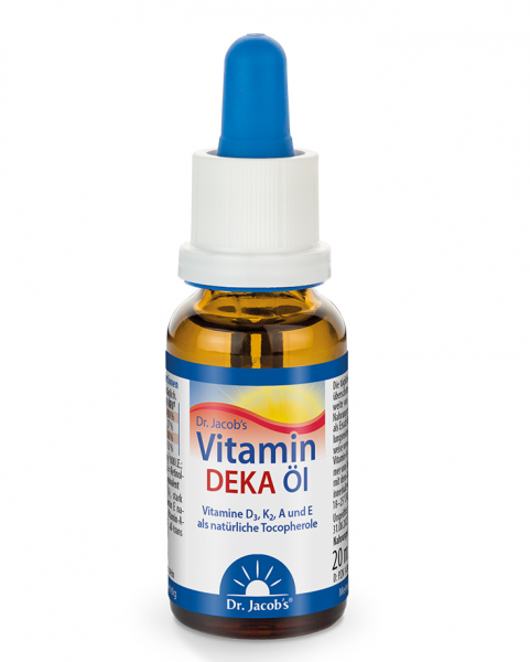 Dr. Jacob's Vitamin DEKA Öl, 20ml